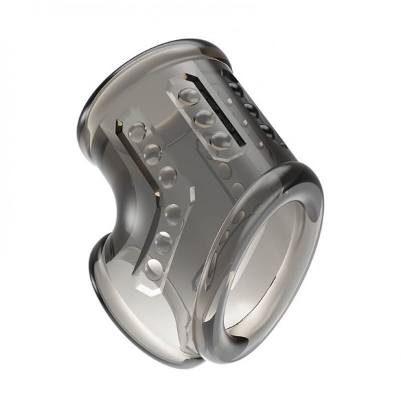 PRETTY LOVE - Orhan Men's Penis Sleeve (Transparent Black) PRETTY LOVE - Orhan Men's Penis Sleeve (Transparent Black)